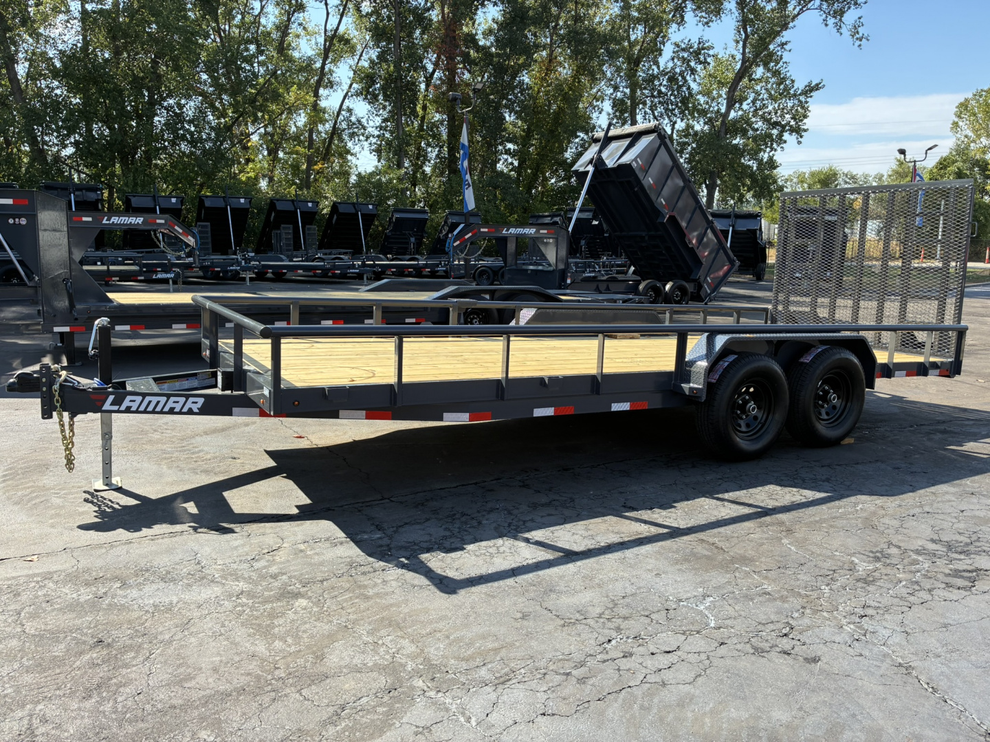 New 2026 Lamar Trailers 83"x20'-10k Utility Trailer