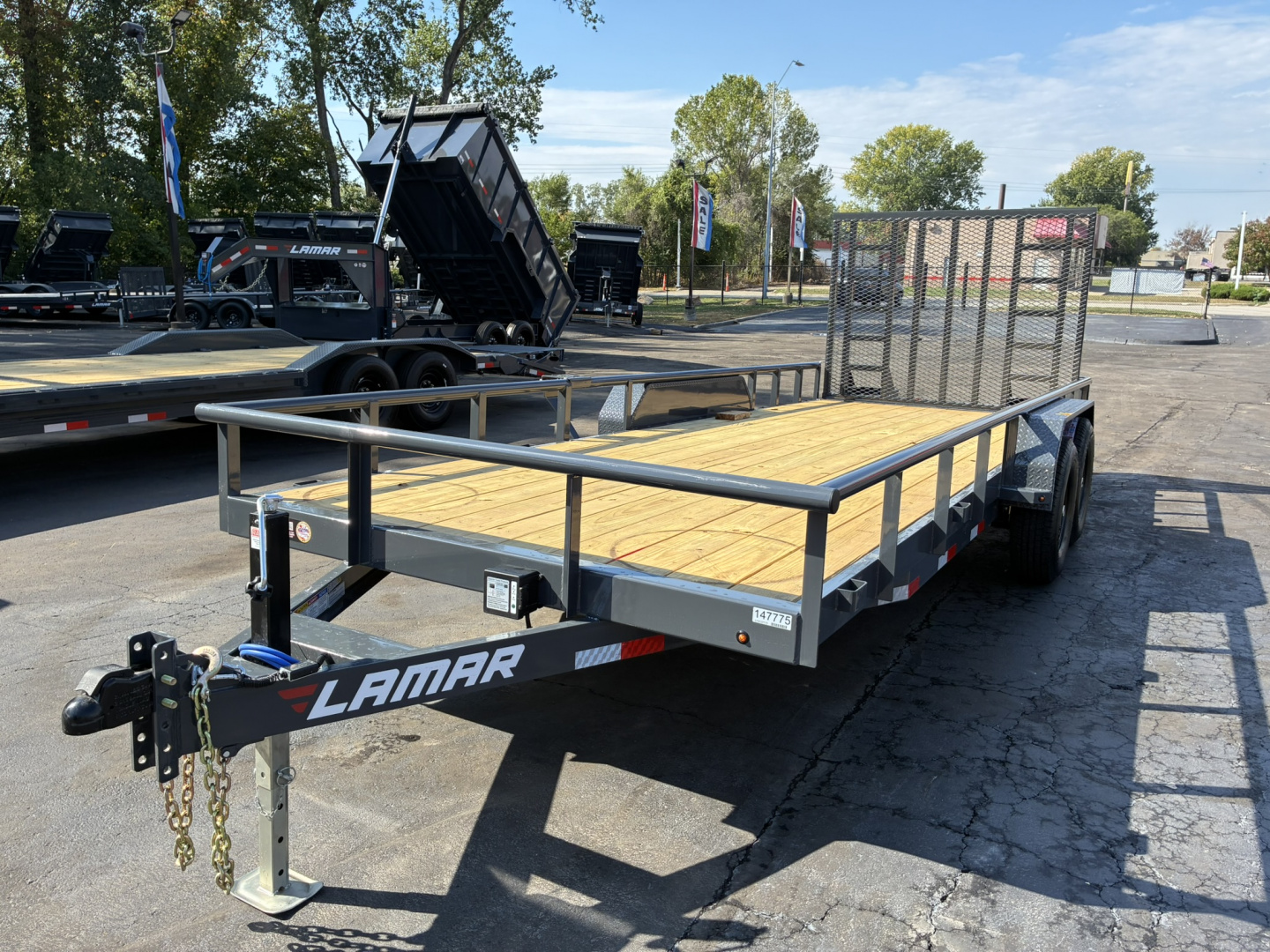 New 2026 Lamar Trailers 83"x20'-10k Utility Trailer