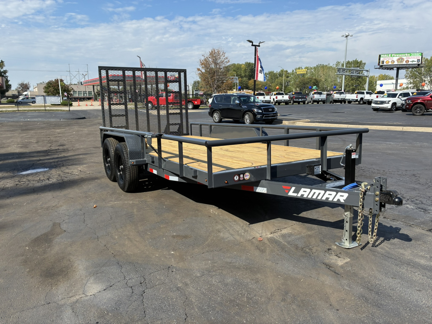 New 2026 Lamar Trailers 83"x16'-10k Utility Trailer