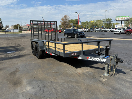 New 2026 Lamar Trailers 83"x16'-10k Utility Trailer