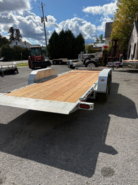 New 2026 K-Trail Galvanized 82  X 16'+4'-14K GVW Gravity Tilt Trailer