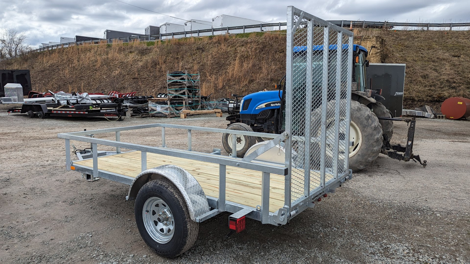 New 2026 Load Rite 5x10 ALL GALVANIZED Utility