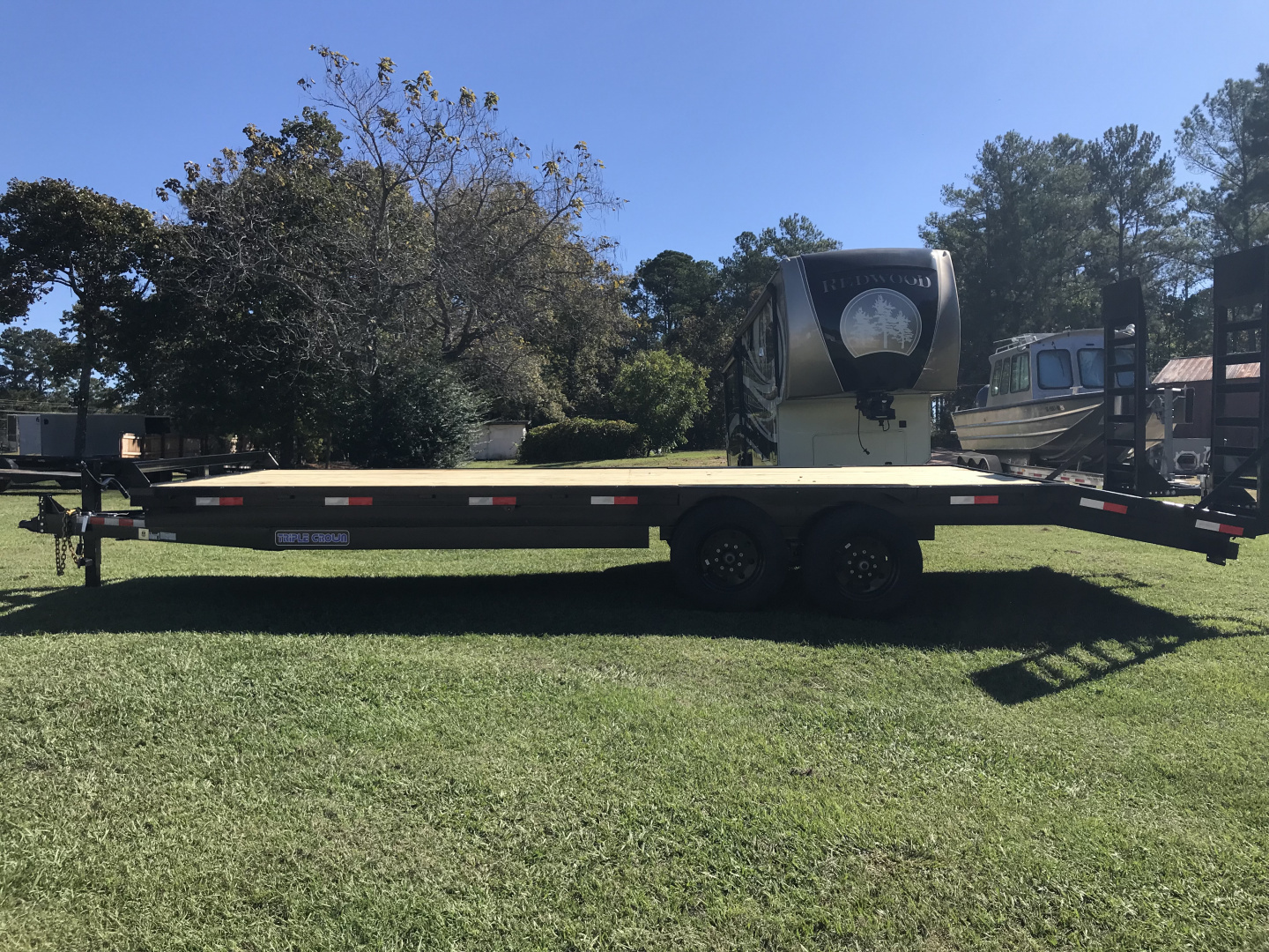 New 2026 Triple Crown Trailers 8x2416KDO Equipment Trailer