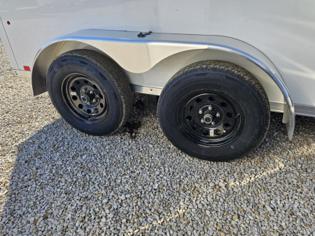 New 2026 Cargo Express 7 x 12 7K FIBER OPTIC SPLICING Enclosed Trailer