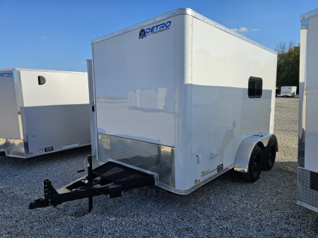 New 2026 Cargo Express 7 x 12 7K FIBER OPTIC SPLICING Enclosed Trailer