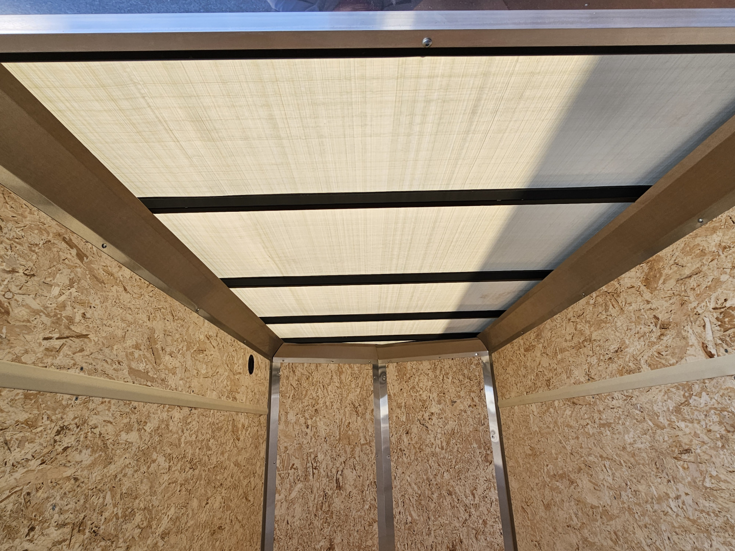 New 2026 Cargo Express EX DLX 5' x 8' 3K Idler Swing Door Cargo / Enclosed Trailer w/ Translucent Roof