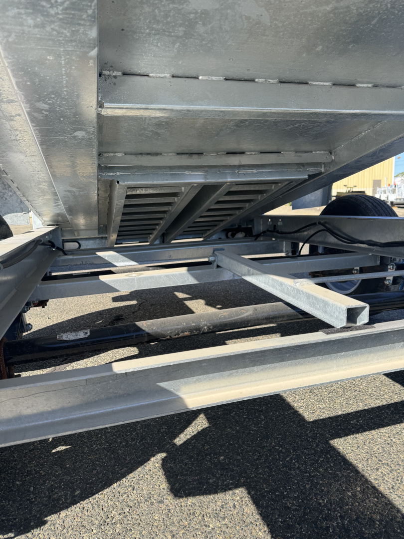 New 2026 Triumph Trailers 5'X10' Galvanized Dump Trailer Ramps & Tarp