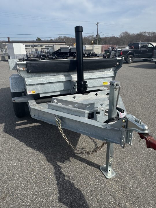 New 2026 Triumph Trailers 5'X10' Galvanized Dump Trailer Ramps & Tarp
