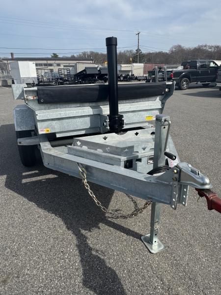 New 2026 Triumph Trailers 5'X10' Galvanized Dump Trailer Ramps & Tarp