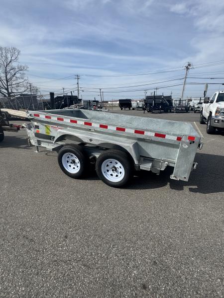 New 2026 Triumph Trailers 5'X10' Galvanized Dump Trailer Ramps & Tarp