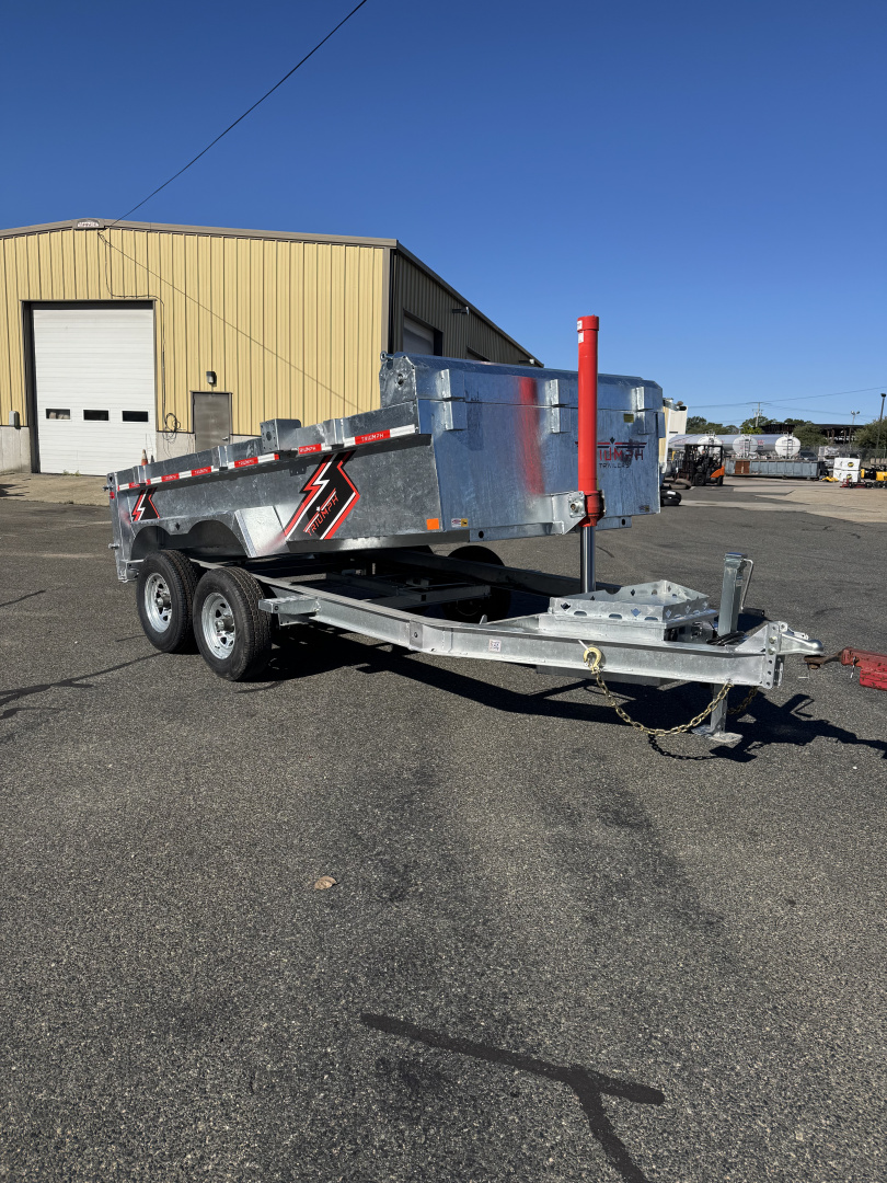 New 2026 Triumph Trailers 6'X12' Dump Trailer Ramps & Tarp