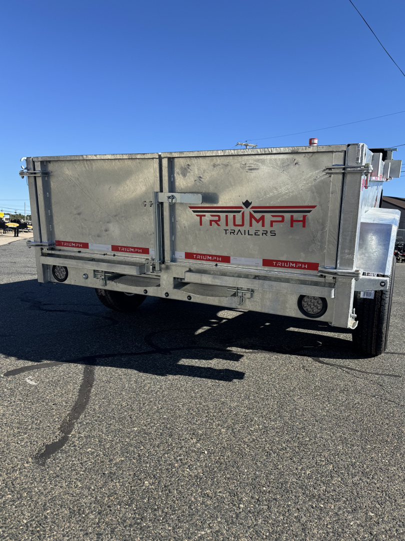 New 2026 Triumph Trailers 6'X12' Dump Trailer Ramps & Tarp