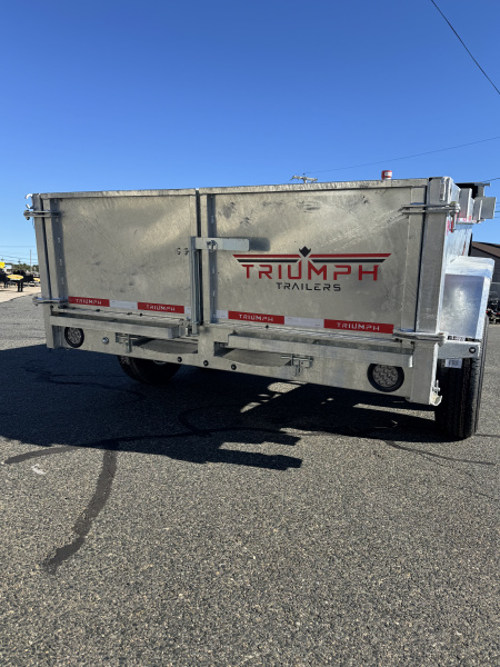 New 2026 Triumph Trailers 6'X12' Dump Trailer Ramps & Tarp