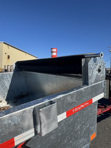 New 2026 Triumph Trailers 6'X12' Dump Trailer Ramps & Tarp