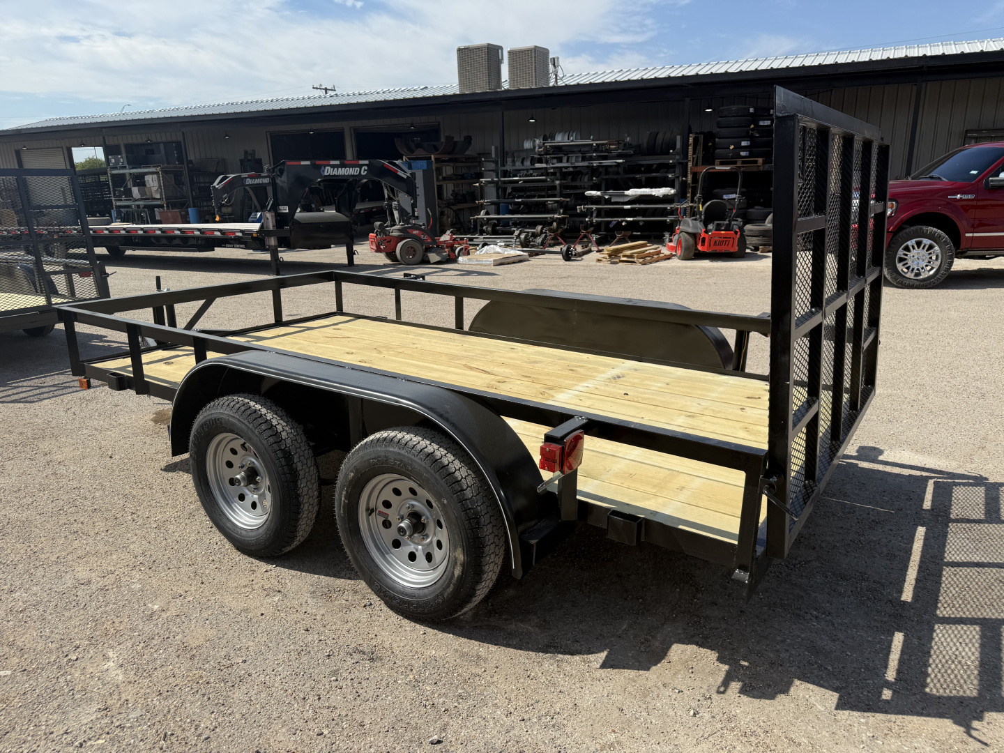 New 2025 Centex Trailers 6.4X12 Utility Trailer