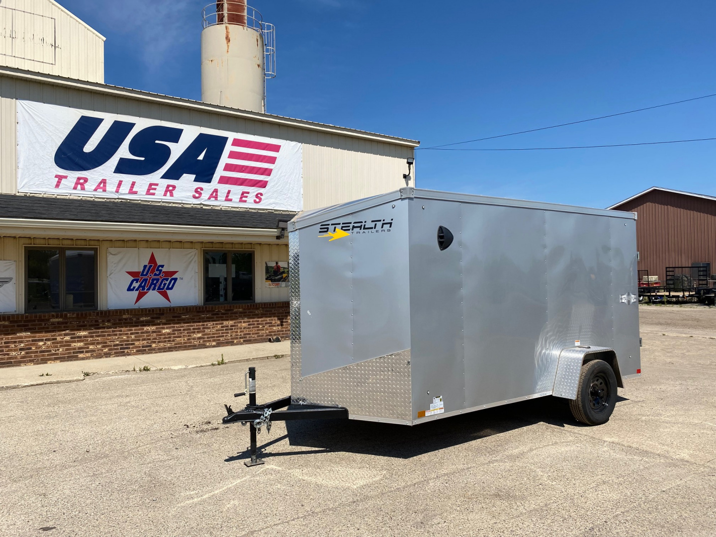 New 2025 Stealth Trailers 6x12 Mustang 3k Ramp Door Cargo / Enclosed Trailer