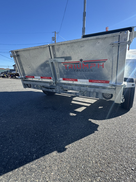 New 2026 Triumph Trailers 6'X12' Dump Trailer Ramps & Tarp