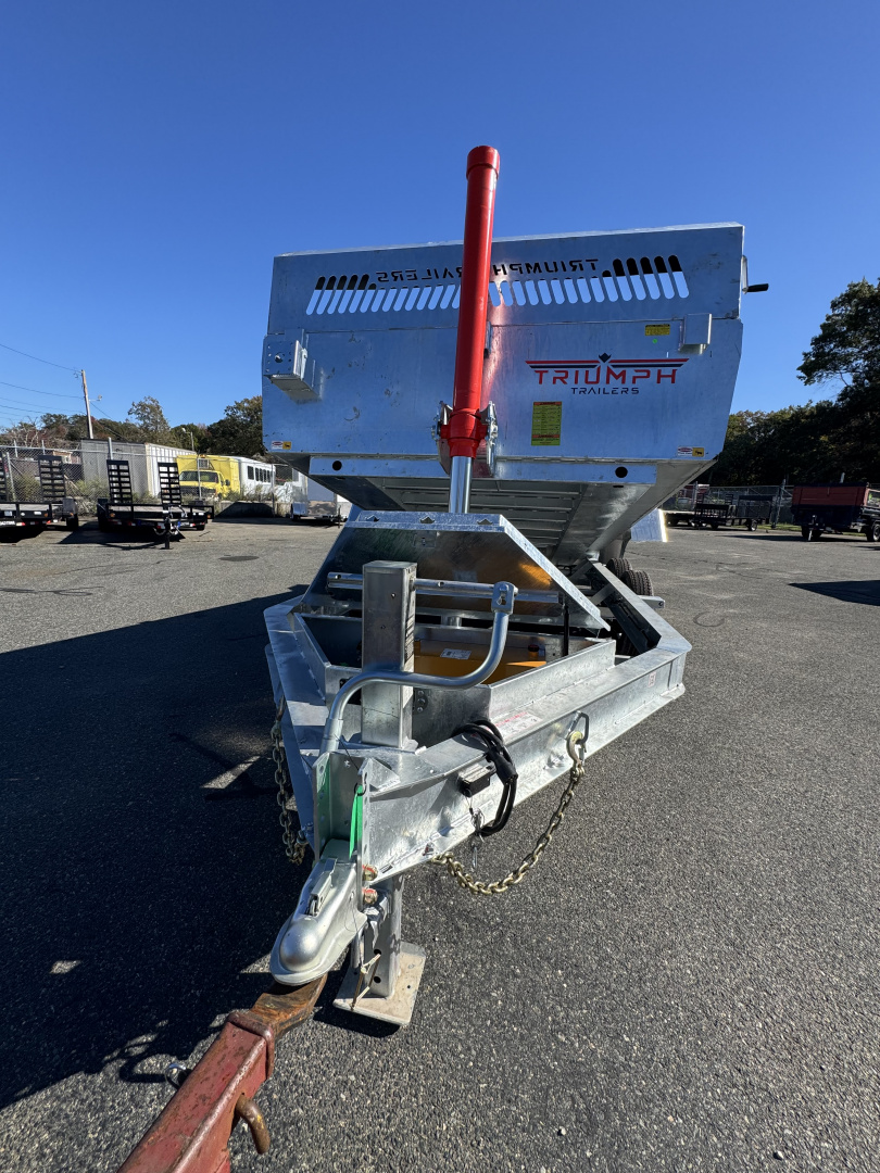 New 2026 Triumph Trailers 82"X14' Dump Trailer Ramps & Tarp