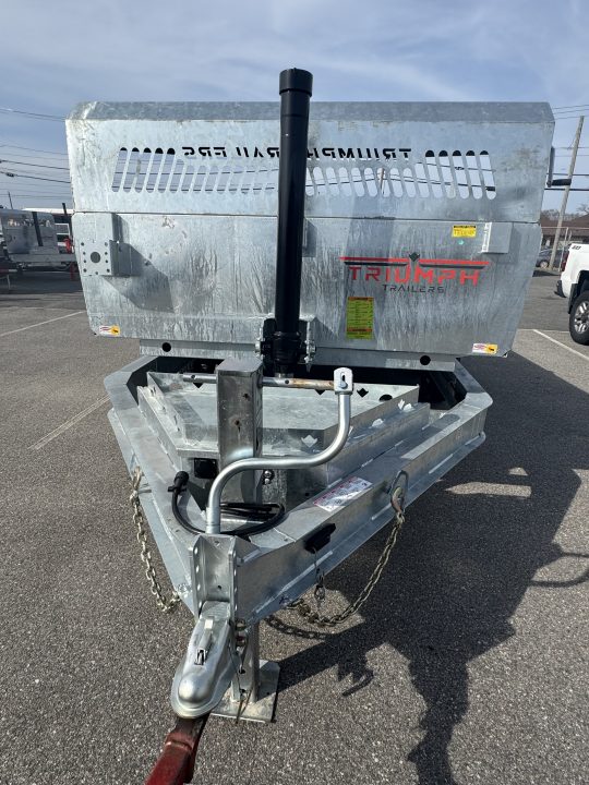 New 2026 Triumph Trailers 82"X14' Dump Trailer Ramps & Tarp
