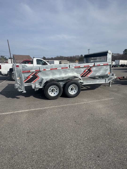New 2026 Triumph Trailers 82"X14' Dump Trailer Ramps & Tarp