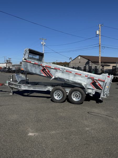 New 2026 Triumph Trailers 82"X14' Dump Trailer Ramps & Tarp