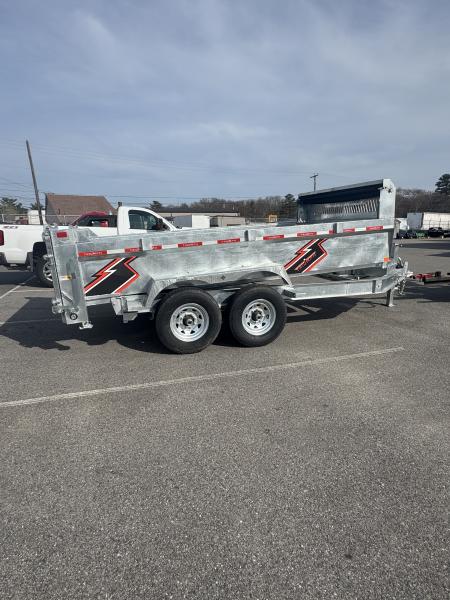 New 2026 Triumph Trailers 82"X14' Dump Trailer Ramps & Tarp