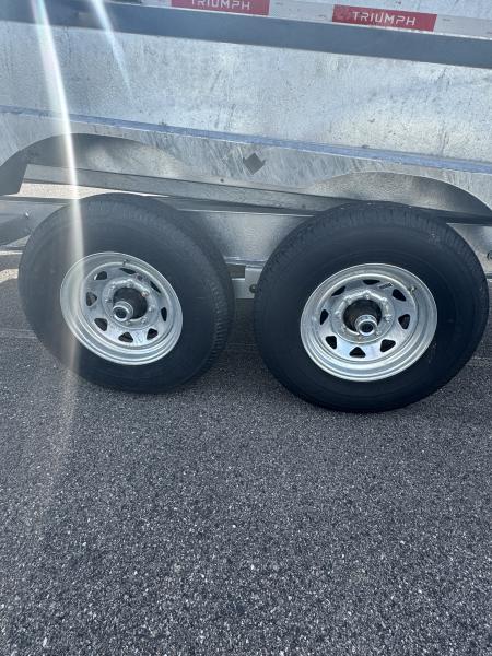 New 2026 Triumph Trailers 82"X14' Dump Trailer Ramps & Tarp
