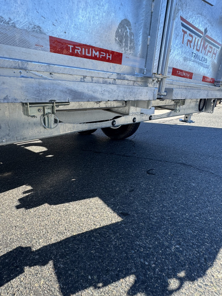 New 2026 Triumph Trailers 82"X14' Dump Trailer Ramps & Tarp