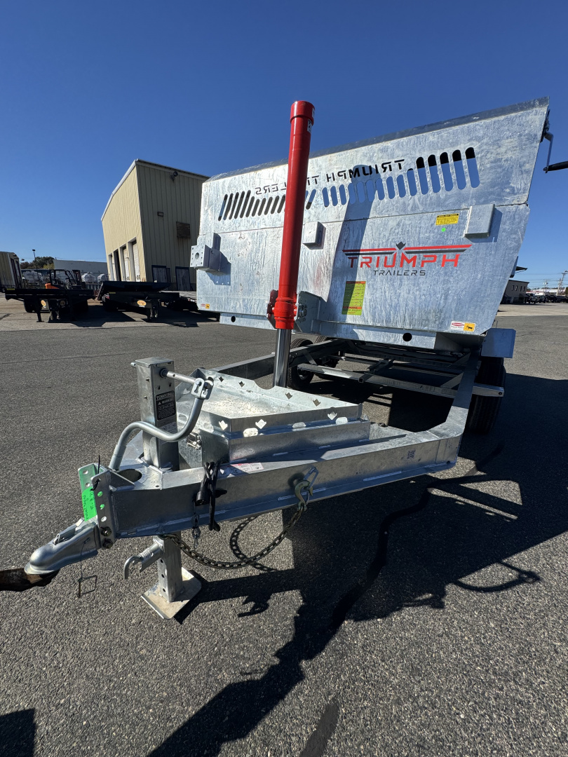 New 2026 Triumph Trailers 82"X14' Dump Trailer Ramps & Tarp