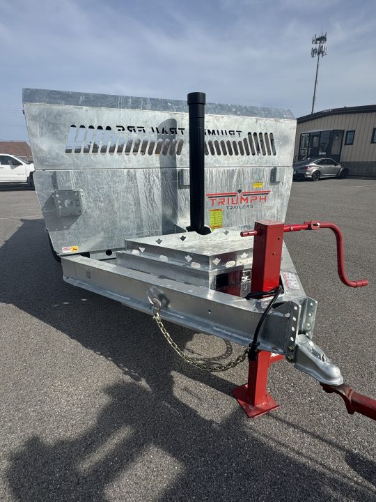 New 2026 Triumph Trailers 82"X14' Dump Trailer Ramps & Tarp