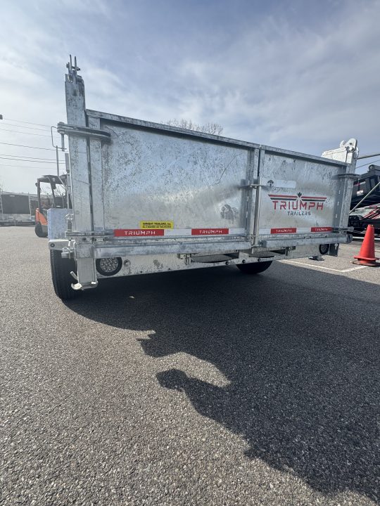New 2026 Triumph Trailers 82"X14' Dump Trailer Ramps & Tarp