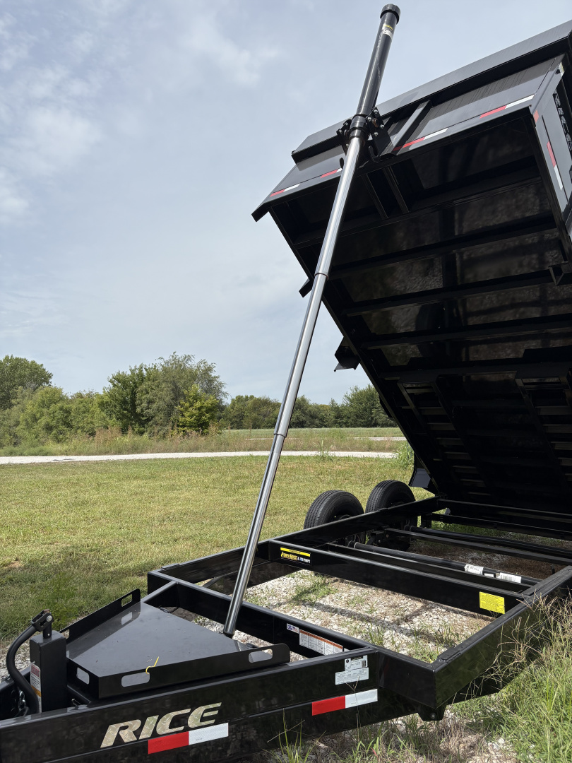 New 2025 Rice Trailers 14FT Dump Trailer