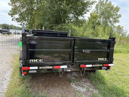 New 2025 Rice Trailers 14FT Dump Trailer