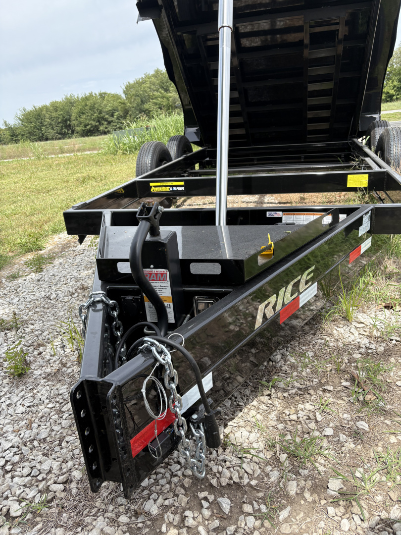 New 2025 Rice Trailers 14FT Dump Trailer