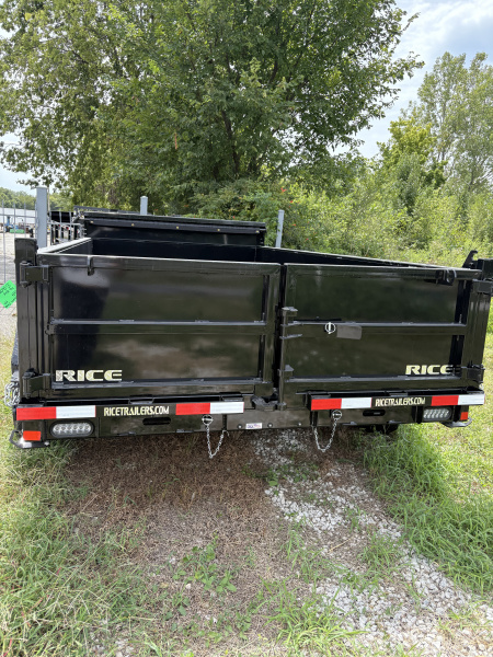 New 2025 Rice Trailers 14FT Dump Trailer