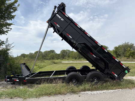 New 2025 Rice Trailers 14FT Dump Trailer