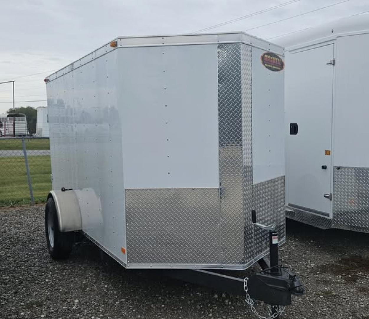 New 2025 Maxwell 5X10 V-Nose Cargo / Enclosed Trailer