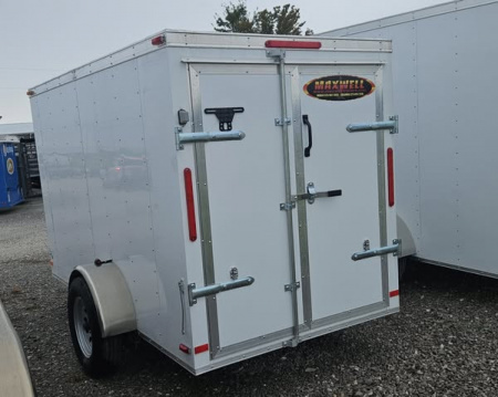 New 2025 Maxwell 5X10 V-Nose Cargo / Enclosed Trailer
