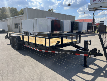 New 2026 Iron Bull ETB 7'x20' Equipment Trailer