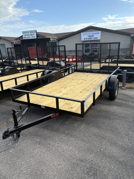New 2025 WD Trailers 12'X77  Utility Trailer