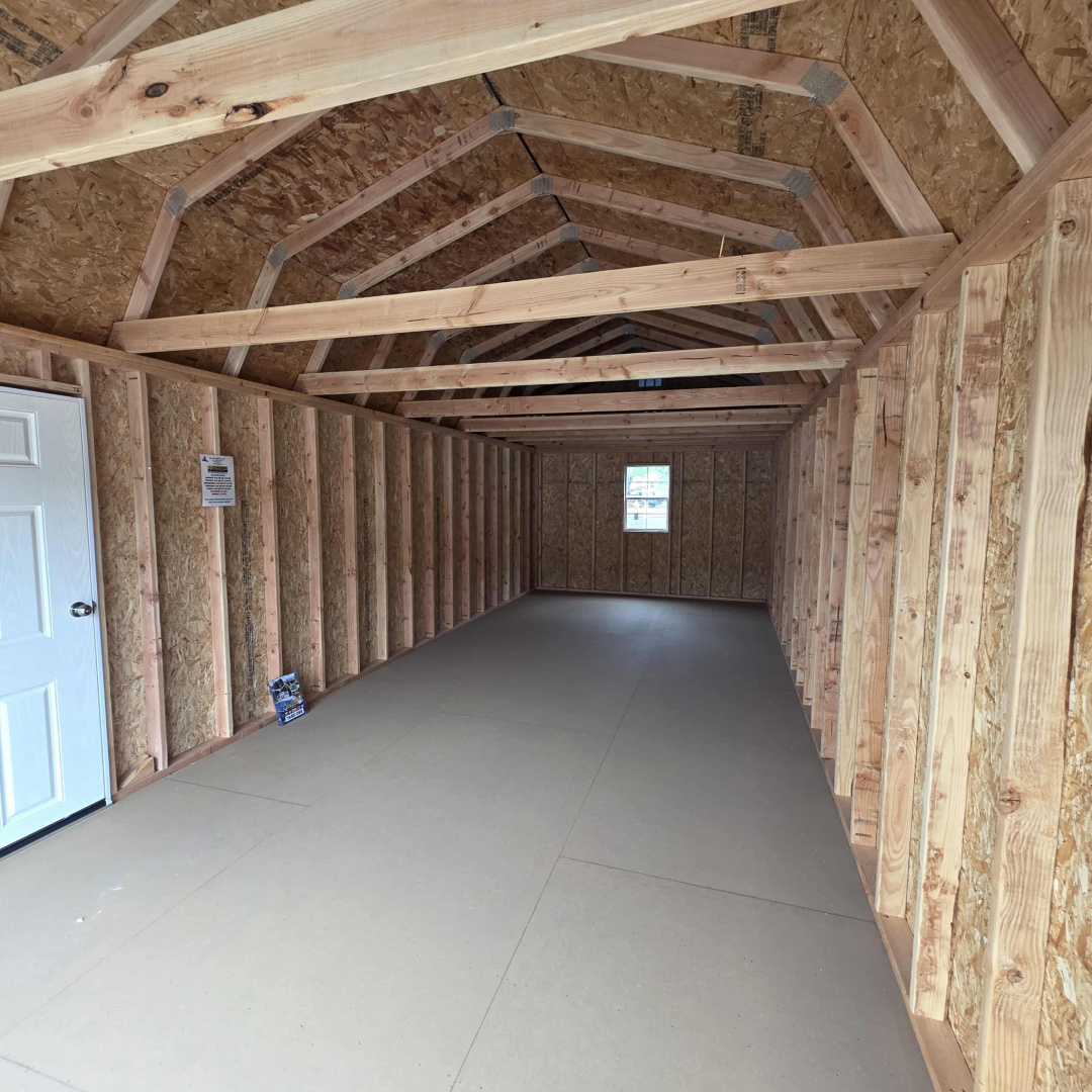 New SHED GARAGE 2025 Old Hickory WLGX 12X28 PORTABLE CARPORT SHOP BUILDING