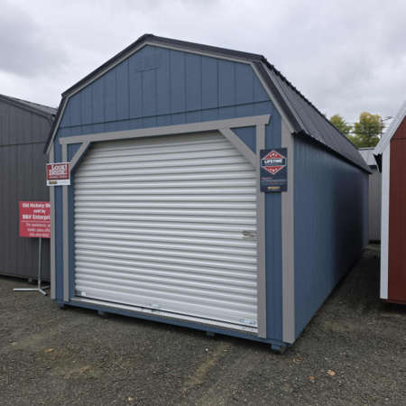 New SHED GARAGE 2025 Old Hickory WLGX 12X28 PORTABLE CARPORT SHOP BUILDING