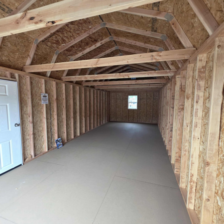 New SHED GARAGE 2025 Old Hickory WLGX 12X28 PORTABLE CARPORT SHOP BUILDING