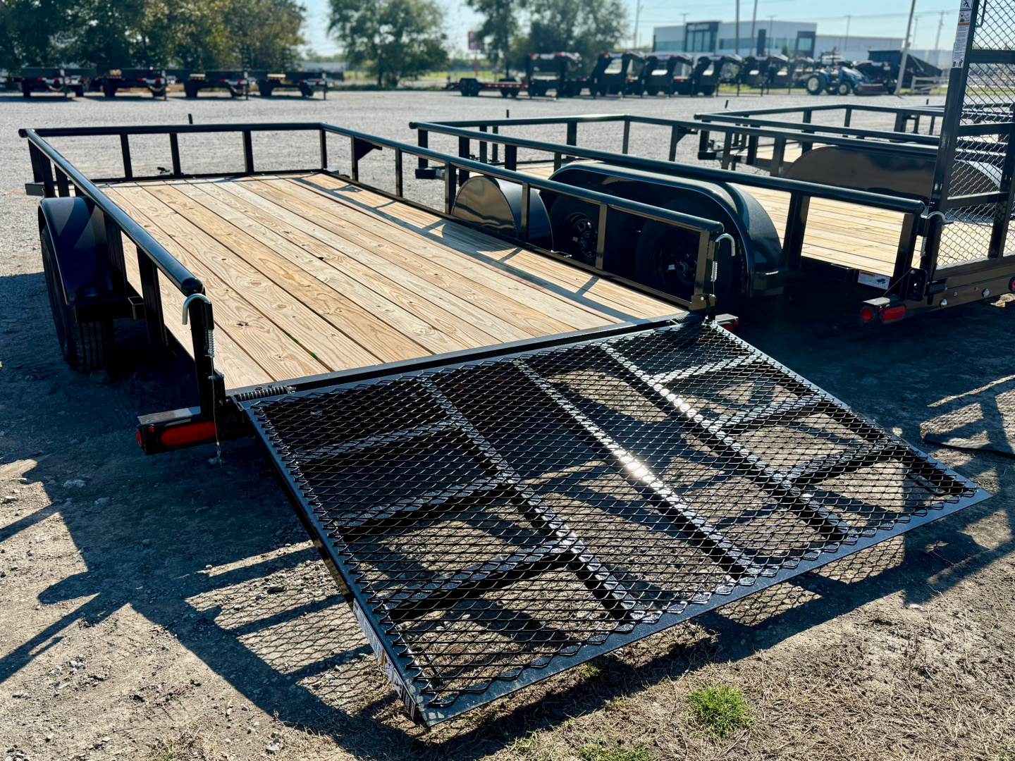 New 2025 Top Hat Trailers DSP14x77 Utility Trailer