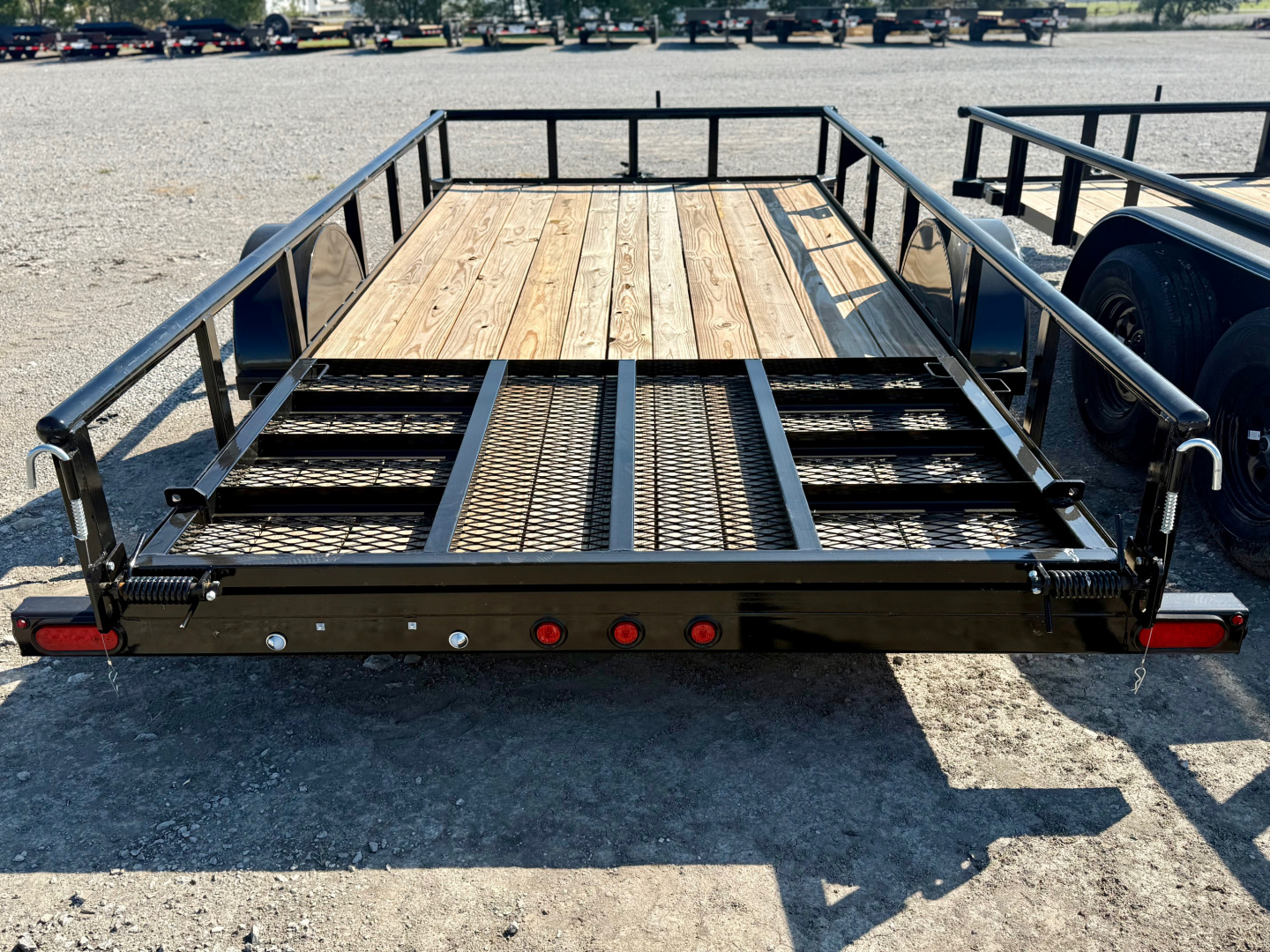 New 2025 Top Hat Trailers DSP14x77 Utility Trailer