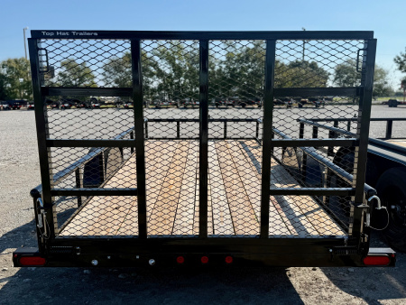New 2025 Top Hat Trailers DSP14x77 Utility Trailer
