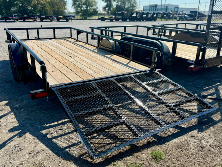 New 2025 Top Hat Trailers DSP14x77 Utility Trailer