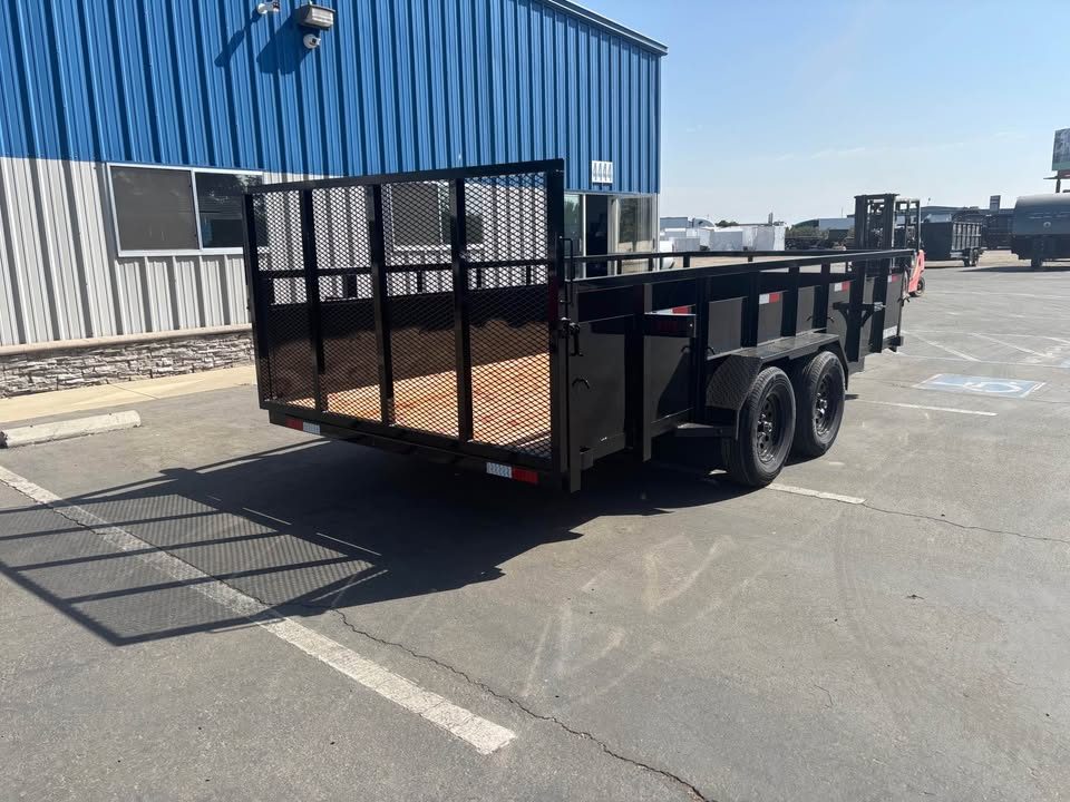 New 2026 Iron Panther Utility Box Trailer 7x16x2