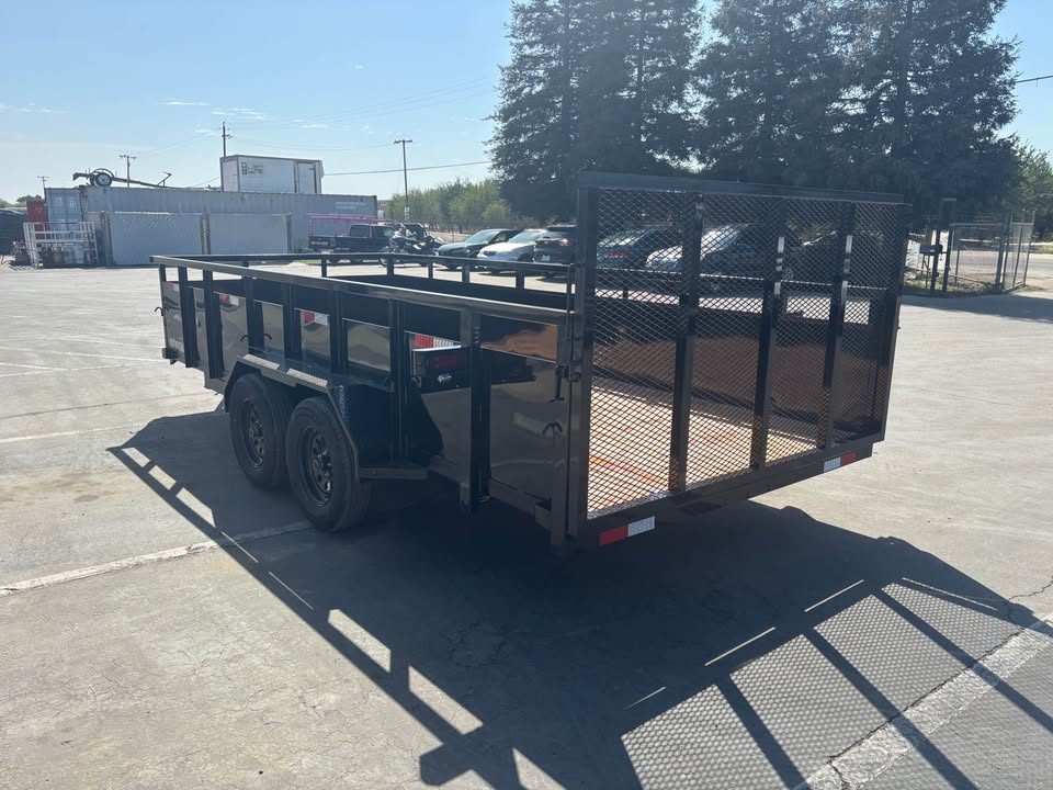New 2026 Iron Panther Utility Box Trailer 7x16x2