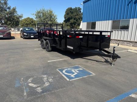 New 2026 Iron Panther Utility Box Trailer 7x16x2